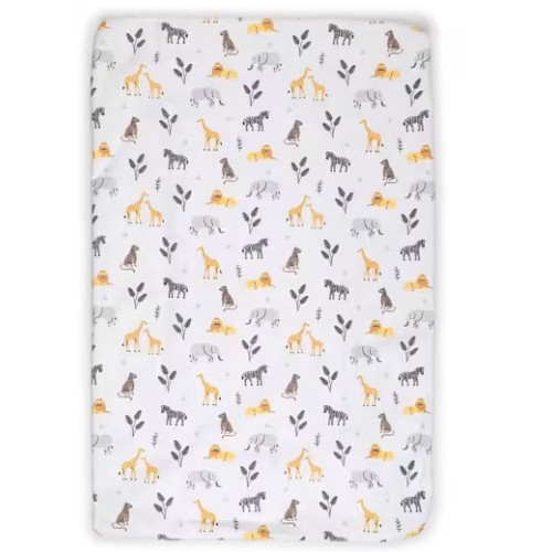 Waterproof Change Mat Cover - Safari